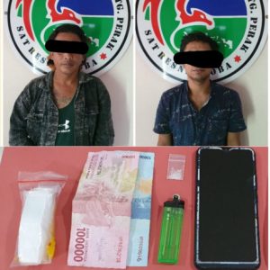 Dua Pemuda Budak Narkoba Kembali Di Ringkus Satresnarkoba Polres Tanjung Perak Surabaya