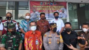 Ditresnarkoba Polda Jatim Gelar Test Urine di 33 Titik Terminal Bungurasih Surabaya