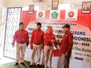 Penyerahan SK DPC AWDI Sidoarjo oleh Ketua DPW Jawa Timur