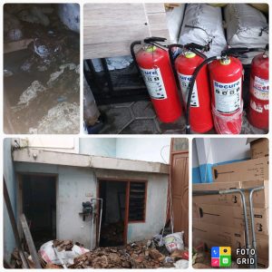 Tidak Punya Ijin Usaha dan Peruntukan, Rumah di Gading Pantai Surabaya Terbakar