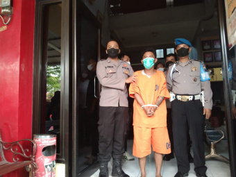 Satu Dari Dua Pelaku Curanmor Diringkus Tim Zredex Unit Reskrim Polsek Asemrowo Surabaya