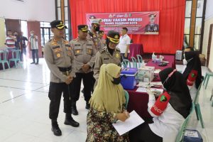 Jelang Libur Nataru, Polres Pasuruan Kota Gelar Vaksin Massal 