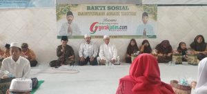 Peringati HUT YAng Ke 3 Tahun Media gerakjatim.com , Lakukan Kegiatan BAKSOS Dan Santunan Anak Yatim