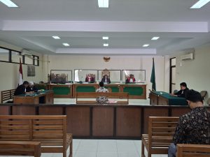 Sidang Perkara Mafia Tanah sebagai Terdakwa Andi Sofyan Dalam kasus dugaan Korupsi Pemanfaatan Tanah kas Desa Catur Tunggal Sleman