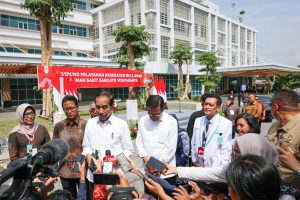 Gedung Pelayanan Kesehatan  Ibu dan Anak Rumah Sakit Sardjito  Senilai Rp.500 Milyar Diresmikan Presiden Ir. Joko Widodo