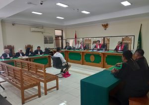 Lurah Non aktif Desa Candibinagun Sismantoro di putus Penjara selama 4 tahun dan denda Rp 200.000.000,-  Subsidair 3 bulan Kurungan