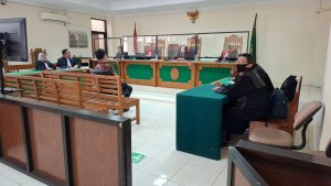 Terdakwa Direktur PT Gunung Samudera Tirtomas Robinson Saalino Melakukan Dugaan Tindak Pidana Korupsi Pemanfaatan Tanah kas Desa (TKD) Werdomartani Tahun 2017 – 2023