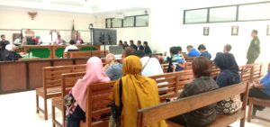 Sidang putusan Lurah Nonaktif Desa Candibinagun Divonis 4 Tahun Penjara dalam Kasus Korupsi